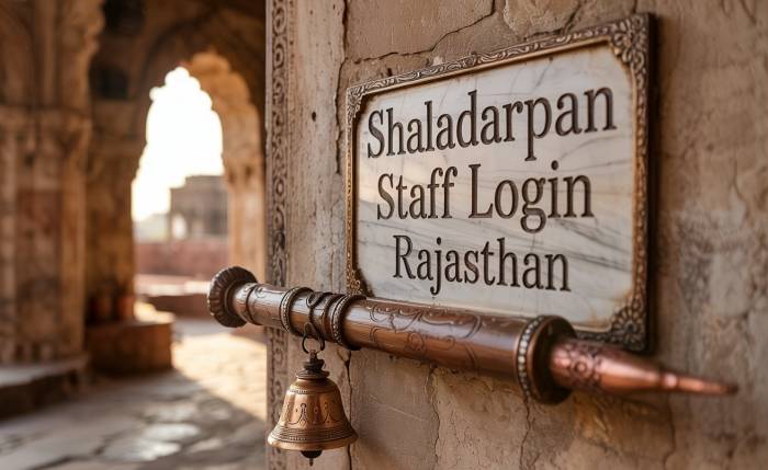 shaladarpan staff login rajasthan