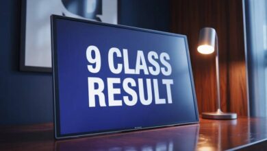 How to Find Your 9 Class Result by Roll Number & Board